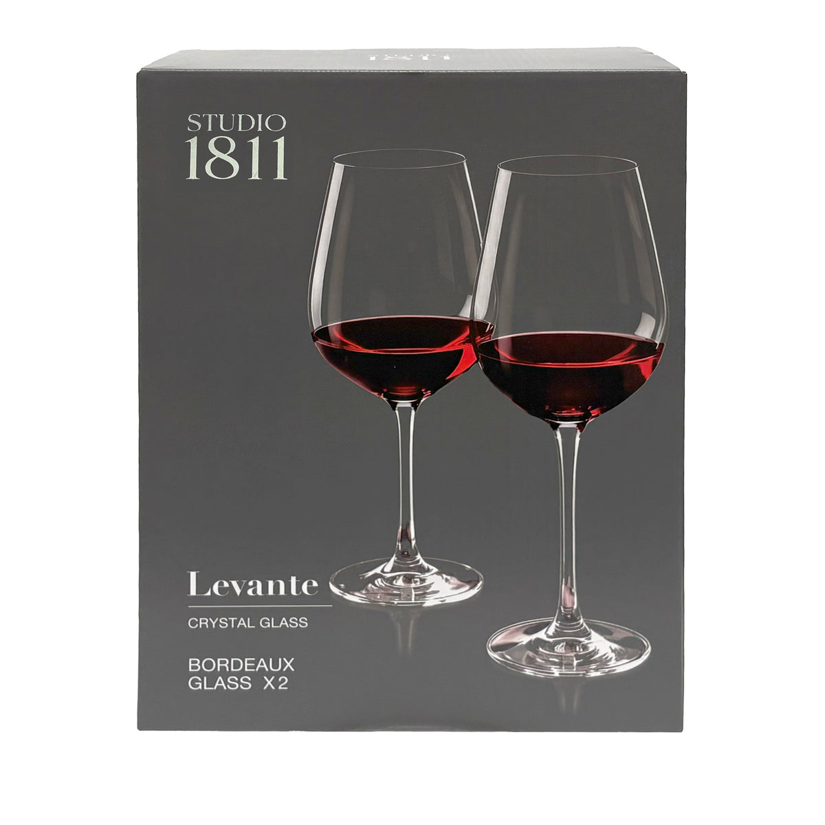 Levante Bordeaux 770ml (26oz) Set of 2