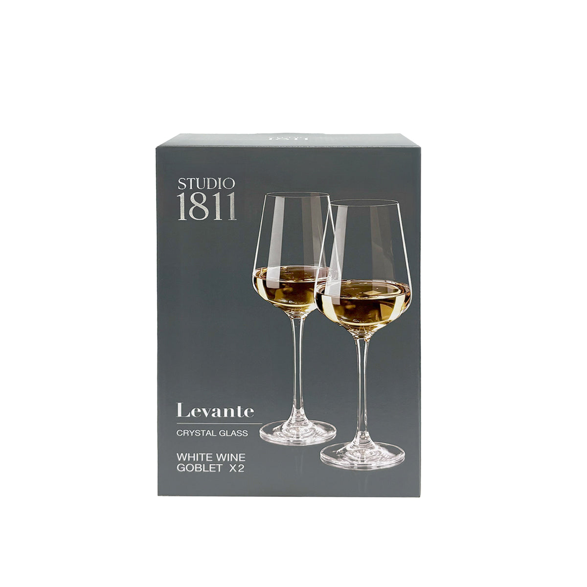 Levante White Wine Goblet 407ml (13.8oz) Set of 2