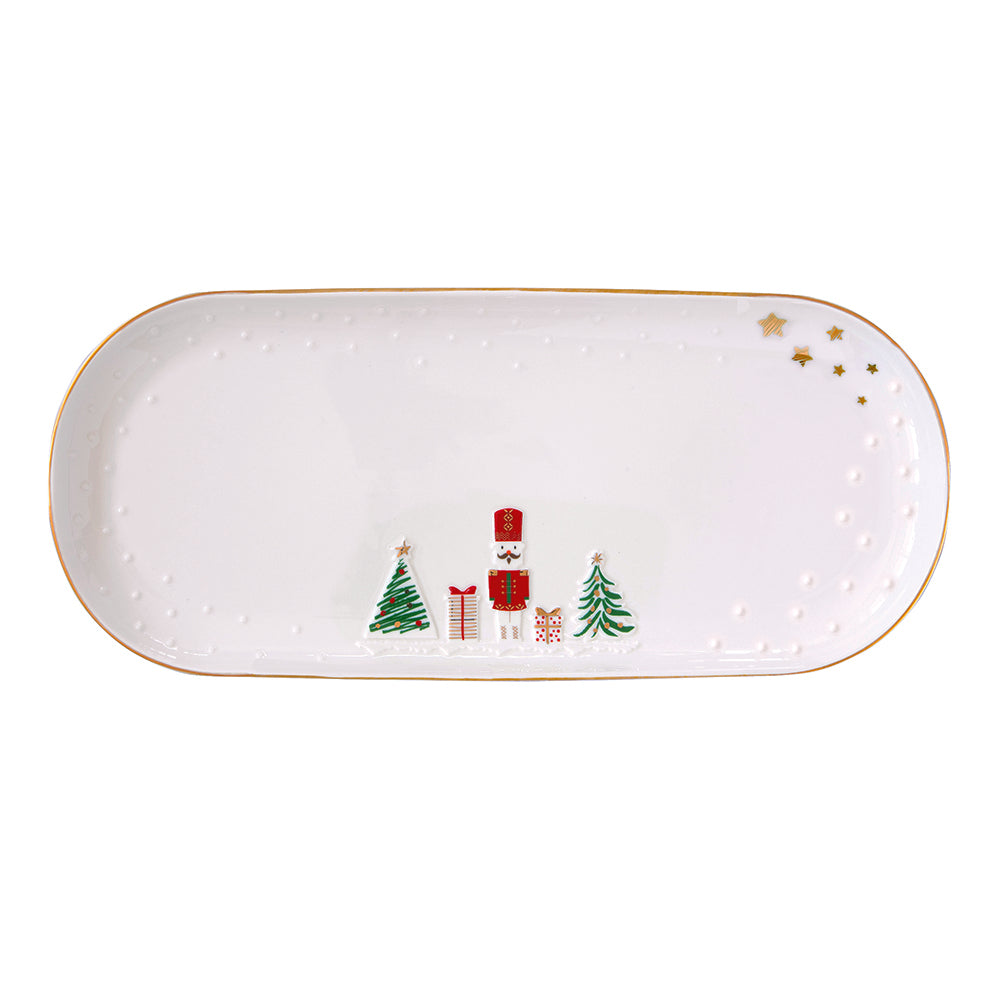 Let it Snow 34 x 15cm Platter