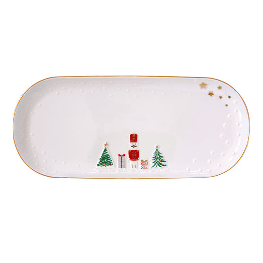 Let it Snow 34 x 15cm Platter