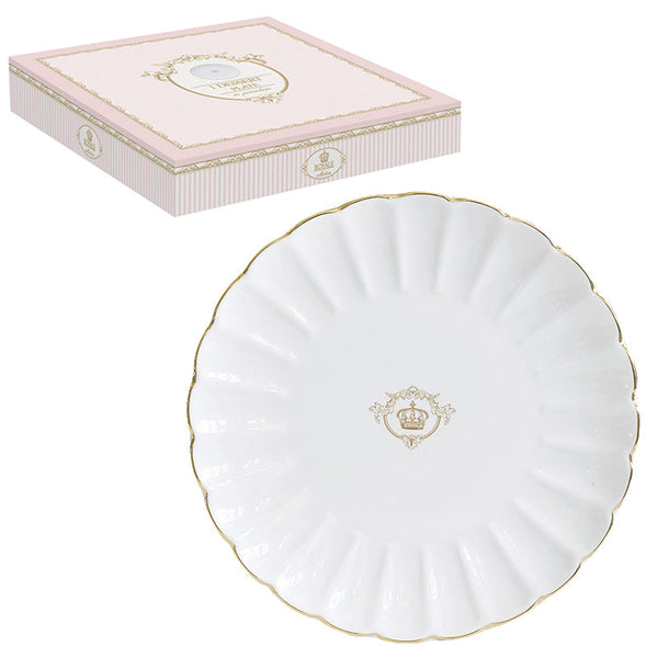 Royale White 19cm Plate