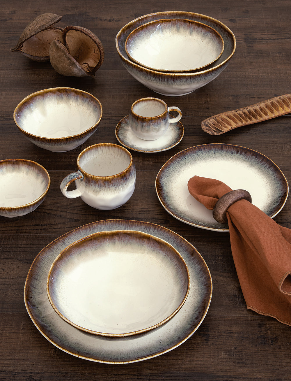 Nuances Brown 36cm (14in) Platter