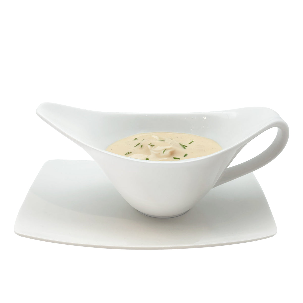 Sophia 220ml (7.4oz) Sauce Boat with Dish