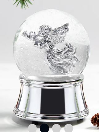 Wish Angel Snow Globe with Music 100mm